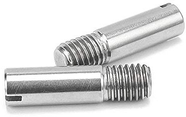 Acciaio inossidabile 304, GB878, perno cilindrico, perno cilindrico con filettatura esterna, perno cilindrico con intaglio-6 * 20