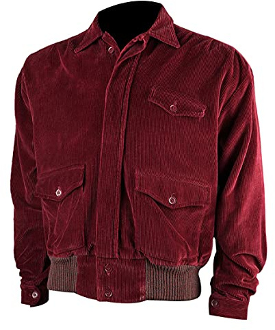 LP-FACON Jack Torrance Veste en velours côtelé pour homme Motif Jack Torrance