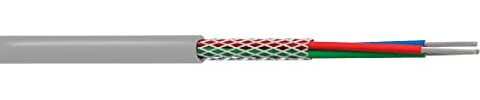 Cavo flessibile schermato, 6CORE, 0,5 MM2, 100 M, cavo multicored, cavo multicore, cavo in rame stagnato, confezione da 100, MP002307