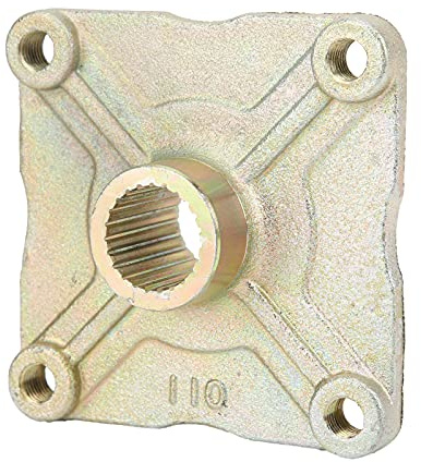 Leapiture Plaque De Moyeu De Roue De Montage De Moyeu D'essieu Arrière De Roue De Moto 4 Trous De Goujon Remplacement De 23 Dents pour 150cc 200cc Quad Dirt Bike ATV