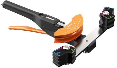 NAVAC NTB7 Ratcheting Tubing Bender for HVAC - Soft Copper Bender for Sizes 1/4, 5/16, 3/8, 1/2, 5/8, 3/4, 7/8 Inch OD