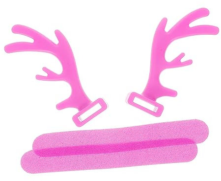 Hoement Rentiergeweih Kopfhöreraufsatz Für Headset Weihnachtsdeko Aus Silikon Mit Haken Und Verschluss Für Gamer Und Cosplay