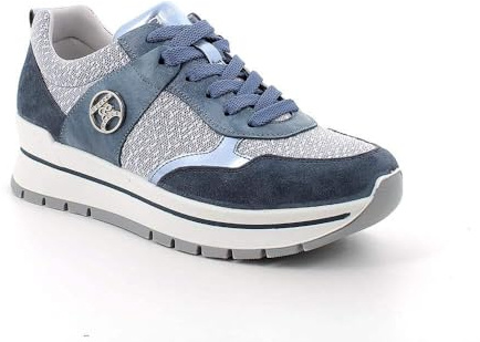 IGI&Co Donna Scarpe 766054 Sneakers con Lacci Blu 38