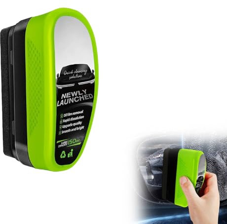 Clear Vision Car Glass Cleaner, Car Window Cleaner, Clearvision Glass Cleaners, Automotive Oil Film Cleaning Brush, Cars Windscreen Cleaners for Glass Board Windshield Remove Stain (1)