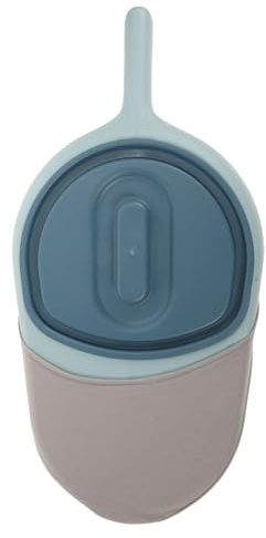 ZUNOXAZ Bacinilla para Cama Tapa y Asa, Plástico Resistente y Fácil de Limpiar, Diseño Compacto para Uso en Hospital y Cuidado en Casa, Adecuada para Hombres y Mujeres Color Aleatorio