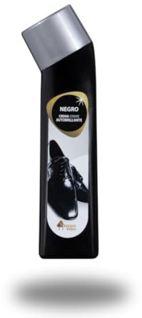 Genérico Bosque Verd Crema Autobrillante para Calzado, Negro, 50ml, con Aplicador