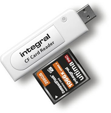 Integral Lecteur USB de Cartes Mémoire Compact Flash