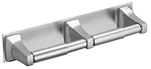 Moen R5580 Kommersiell dubbelrulle toalettpappershållare, krom