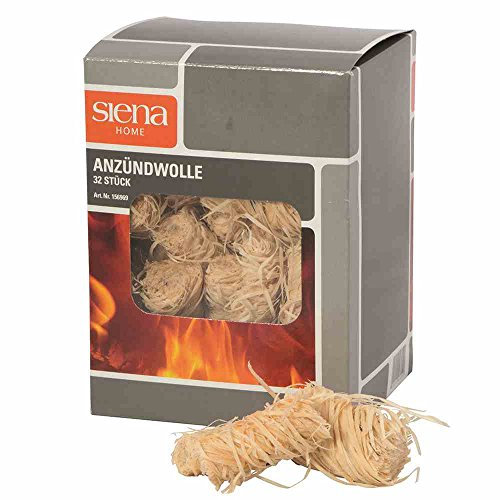 Siena Home Anzündwolle 32-Stück in Faltschachtel 156969
