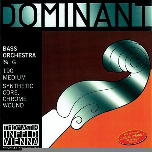 Thomastik Corde Contrebasse 3/4 Dominant - corde Fa# me nylon, filage chrome, accord solo, moyen