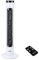 GEEPAS 32 Tower Fan with Remote Control | Portable Bladeless Oscillating Cooling 3 Speed Level 3 Mode With 7.5H Timer | Standing Energy Efficient Air Cooler for Home Office 2 Year Warranty 50W White
