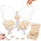 Libro de visitas para boda, mariposa de madera, libro de visitas de boda con marco de mariposa, libro de visitas alternativo para bodas, 60 cajas de almacenamiento para decoraciones de boda, ceremonia