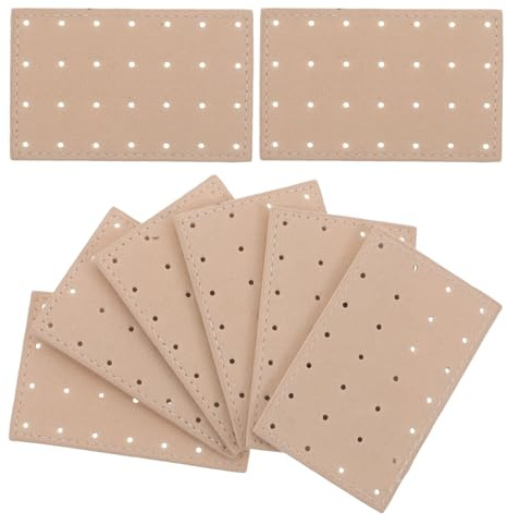 LRXIYODE Porta Orecchini Organizer Compatto 8 Pezzi per Conservazione Ottimizzata, Stile Moderno Minimalista, per Scrivania e Viaggi di Lavoro