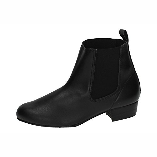 MADE IN SPAIN 21 Bottines de danse flamenco pour enfant Noir, Noir , 25 EU