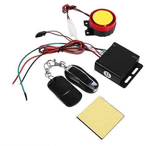 Kit de Système d'Alarme de Sécurité à Distance Démarrage du Moteur pour Véhicule Antivol de Moto Télécommande 12V Anti-Détournement Anti-piratage Universel