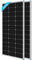 Renogy Panneau Solaire 200W 12V Module Monocristallin, 2 X Plaques Solaires 100W, Haute Efficacité pour Batterie de Camping-Car, Bateau, Caravane