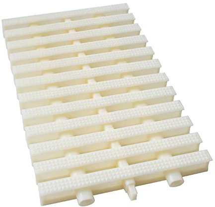 OemClima Modulo Rejilla Transversal Piscina desbordante Rejilla rebosadero canaleta desague terraza Jardin Ducha bañera Sauna SPA (180mm x 1m)