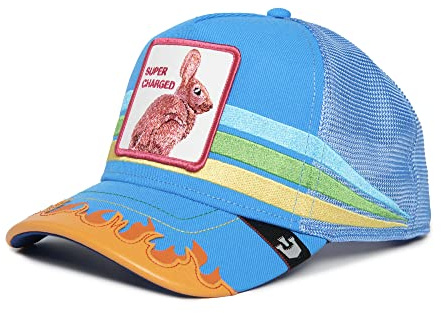 Goorin Bros. The Farm Supercharged Collection Casquette camionneur pour homme et femme, Bleu (Going and Going And), taille unique