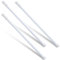 3pcs Window Security Bars, 15.7-27.6 Inch Adjustable Sliding Door Security Lock Bar Fixed Window Guard Door Security Devices for Children Safety Patio Door (White)