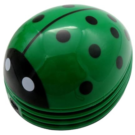 DimyFew Aspiradora de Escritorio Mini barredora de Escritorio recolector de Polvo Mini aspiradora de para computadora, Verde