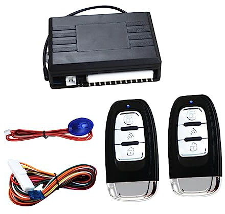 MOLUCKFU Central Locking System with Trunk Release and Directional Light for Vehicles Remote Locking for Convenience and Easy Access
