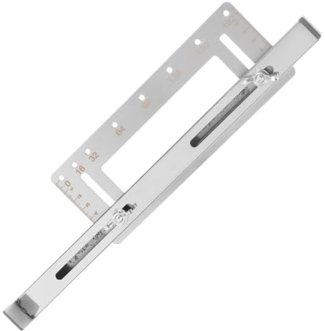 Punch Template Cabinet Steel Locator Tool Adjustable Stainless Pull