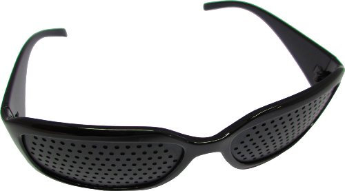 3x Lochbrille / Rasterbrille für Augentraining / Augentrainer (3 Stück)