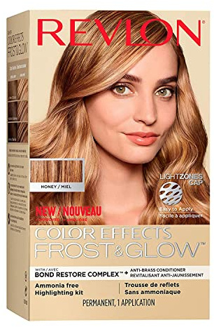 Revlon Color Effects Highlighting Kit, Permanent Hair Dye, For Balayage, Frosting, & Ombre Styling, Ammonia & Paraben Free, 30 Honey, 8 Oz (Pack of 1)