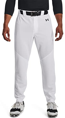 Under Armour Men's Utility Baseball Pant 22, 100 White, LG