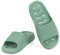 LY4U Shower Slippers for Women, Super Soft Bathroom Shoes Anti-Slip Home Slippers, Quick Drying Swimming Pool Beach Sliders Green UK 4.5-5.5