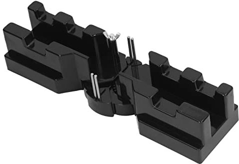 Nimomo Caja de ingletar, Soporte de Ajuste y Corte, Herramienta de medición de ingletes, Herramienta de medición para carpintería, Herramienta de Corte