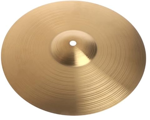 Wlauqueta Crash-Becken aus Metall für Schlagzeug, Percussionsinstrument für Musiker, robuste Verarbeitung von hoher Qualität