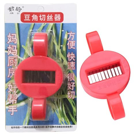 Bean Cutter Stringer Grater - Bean Yarn Remover and Slicer | Bean Cutter Stringer Grater Golden Bean Slicing Grater, Green Bean Peeler, String Vegetable Cutter, Multi-Purpose Tool for Kidney