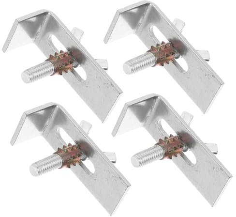 Zerodeko 4pièces Kit De Montage Pour Évier Plan Vis De Fixation Pour Lavabo Supports De Suspension Ancrages Pour Évier Kit De Fixation Pour Plan De Travail