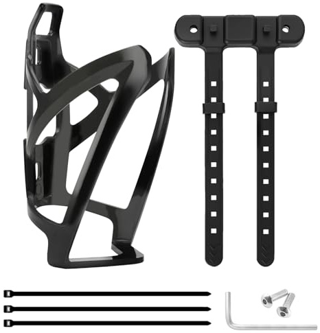 Soporte para botellas para bicicleta, soporte para bebidas sin tornillos, ligero y estable, accesorio de bicicleta para MTB, bicicleta de carretera, Gravel Bike, soporte seguro para botellas, incluye