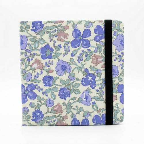 Diario per Acquerelli 300 g/m²,16x16cm Acquerello Sketchbook Libro con Tasca Interna,Fascia elastica,24 Fogli Cotone Doppia Faccia Diario ad Acquerello,Quaderno per Acquerelli Guazze Acrilici