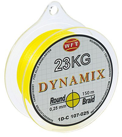 WFT Round Dynamix gelb 18 KG 150 m 0,20mm