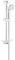 Grohe 27927001 Tempesta 100 Brausestangenset 3 Strahlarten, Chrom Mit Ablage