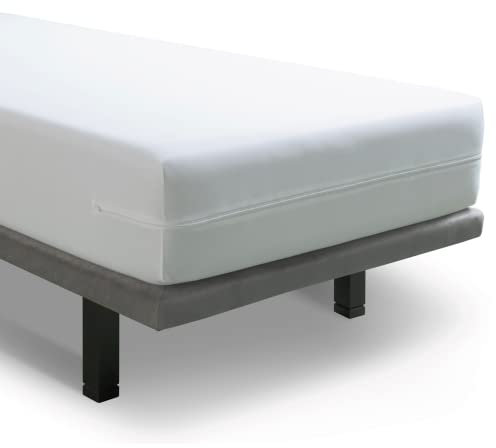 Velfont Matratzenbezug 70x140cm Kinderbettchen Anti-Milben Verstellbare Matratzenhülle und mit Reißverschluss Oeko-TEX Zertifiziert