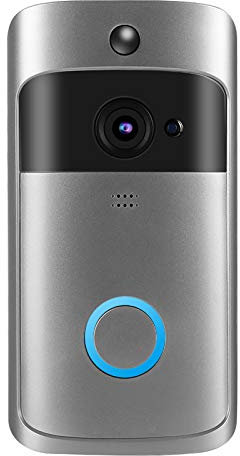 Videocamera per campanello video, Videocitofono Smart Wifi Campanello a infrarossi senza fili di accesso per citofono Videocamera per porta