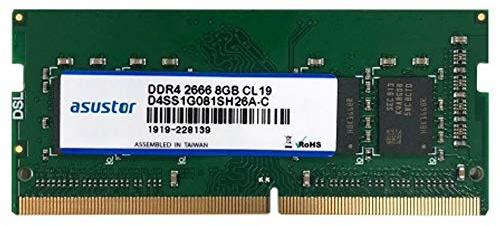 RAM ASUSTOR Compatible So-D4 2666 8GB AS-8GD4