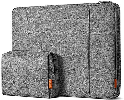 Inateck 360° Rundumschutz Laptoptasche Tasche Hülle Sleeve Kompatibel mit 15,3 MacBook Air M4 2025, M3/A3114 M2/A2941 2024-2023, 14 Zoll Laptops, 14.4 Surface Laptop Studio