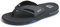REEF Men's Fanning Flip-Flop, Gunmetal/Ocean, 13 UK