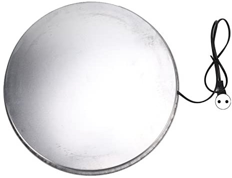 ZLXHDL Geflügel-Warmwasserbereiter, Geflügel-Tränke, Beheizte Basis, Hühner-Warmwasserbereiter, Winter-Enteiser, Beheizte Basis Für Geflügel, Hühner, Hunde, Katzen(EU Plug)