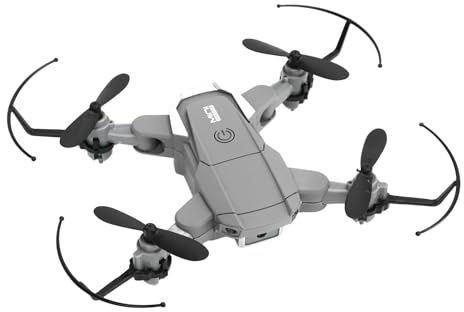 Bewinner Mini Drone Pieghevole KY905 Fotocamera HD 4K Trasmissione WIFI Fotografia Gesti Volo Traiettoria Controllo Gravità Mantenimento Altitudine per Adulti Bambini