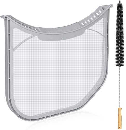 Uszily ADQ566564 Lint Filter Replacement for LG and Kenmore Dryers, Rim Without Felt Seal, Ultra Durable Lint Screen Trap with Dryer Vent Lint Brush