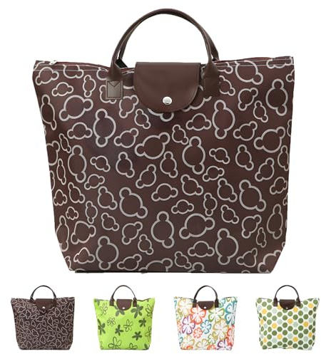 LHLZNB Bolsa de lona de moda, bolsas de compras, bolsa de vacaciones, bolsa de playa con cremallera, bolsa de mano para mujer con cremallera, bolso plegable para viajes, piscina, compras, vacaciones