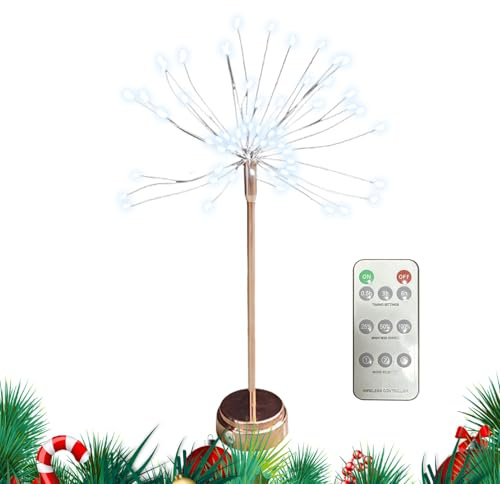 Fairy Lights for Bedroom Christmas Decor Warm USB Rechargeable