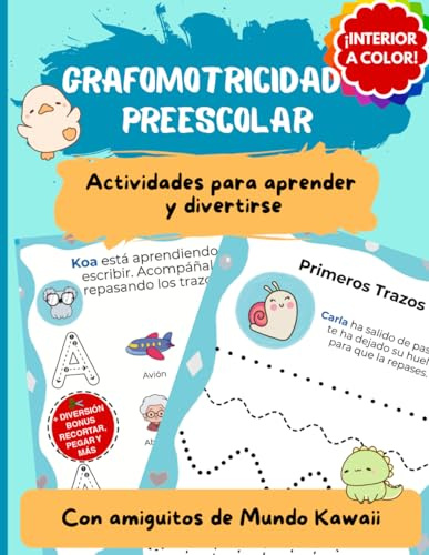 Grafomotricidad Preescolar: Actividades para aprender y divertirse