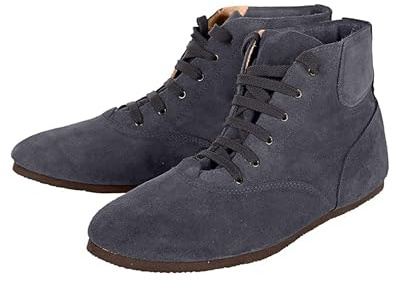 Pantoffelmann Tramper mockaskor | Storlekar 36–48 | Bekväma barfotaskor för kvinnor & män | Kängor i äkta läder i DDR-stil | Perfekta för klättring